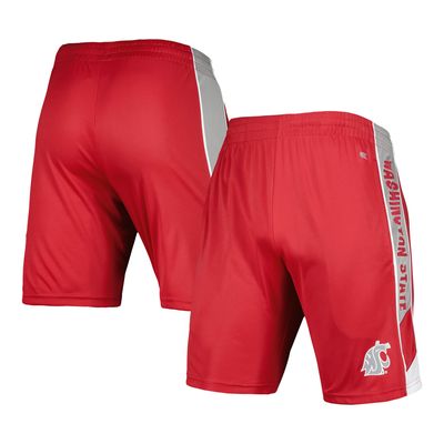 Men's Colosseum Crimson Washington State Cougars Pool Time Shorts