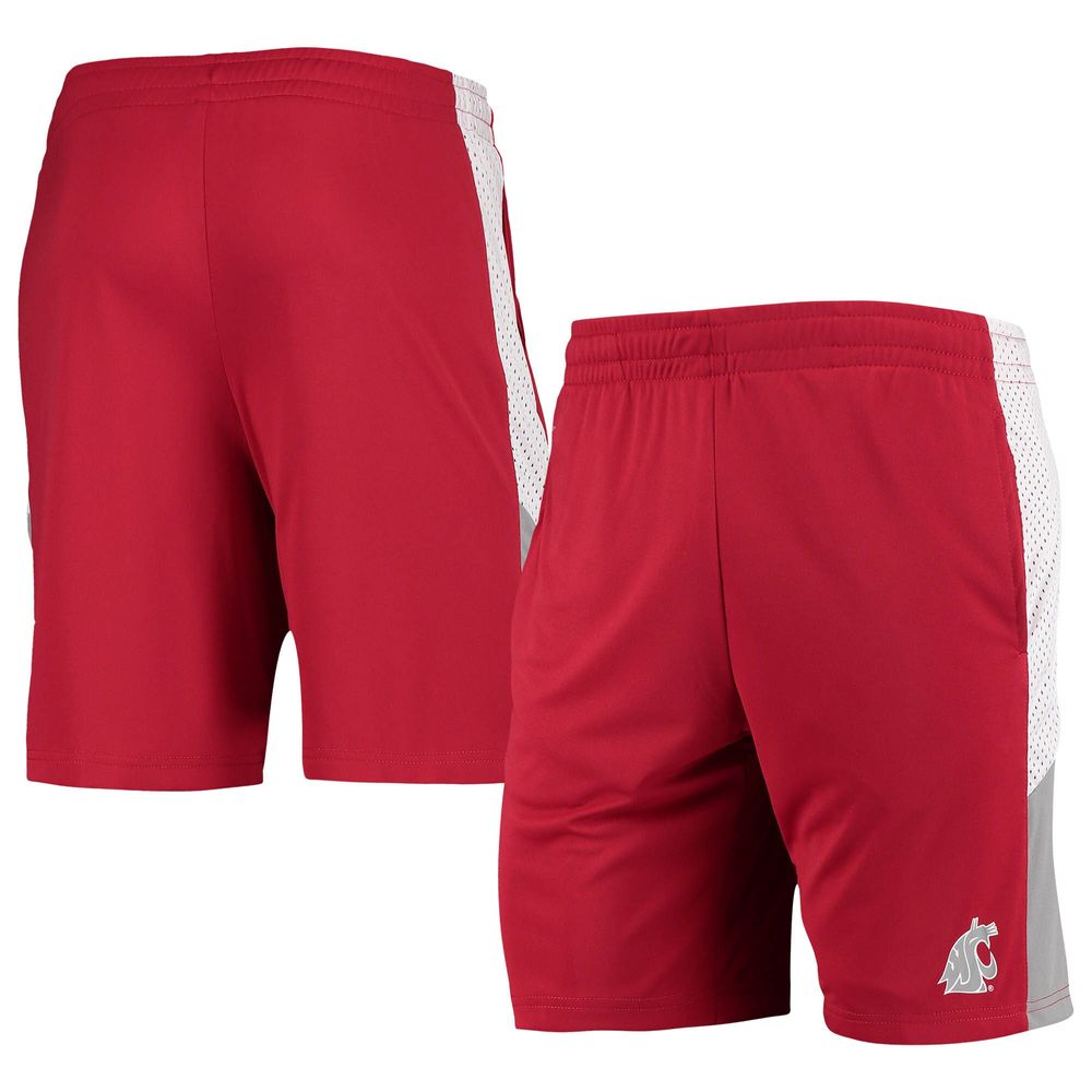 Men's Colosseum Crimson Washington State Cougars Very Thorough Shorts