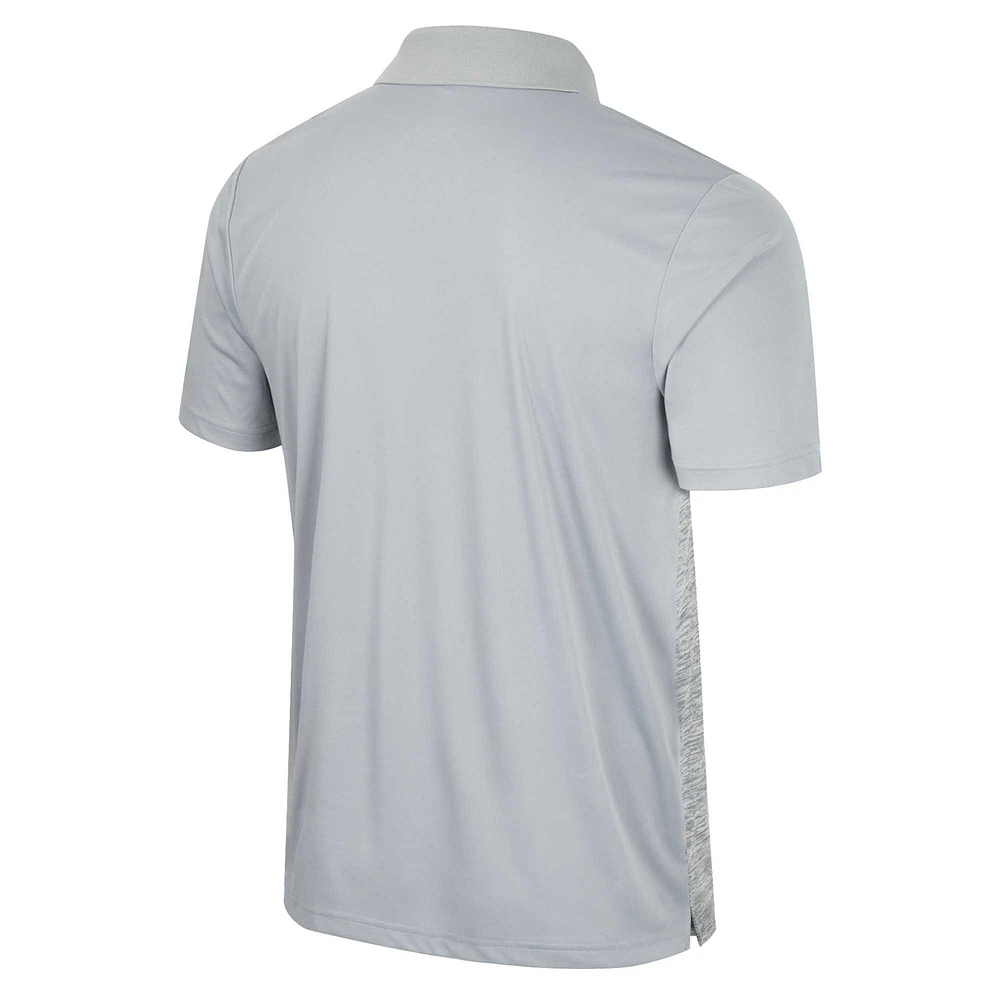 Polo cybernétique des Cougars de l'État Washington Colosseum gris pour homme