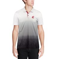 Men's Colosseum Gray Washington State Cougars Magic Team Logo Polo