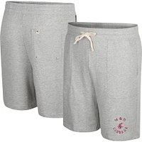 Colosseum Heather Grey Washington State Cougars Love To Hear This Terry Short pour homme