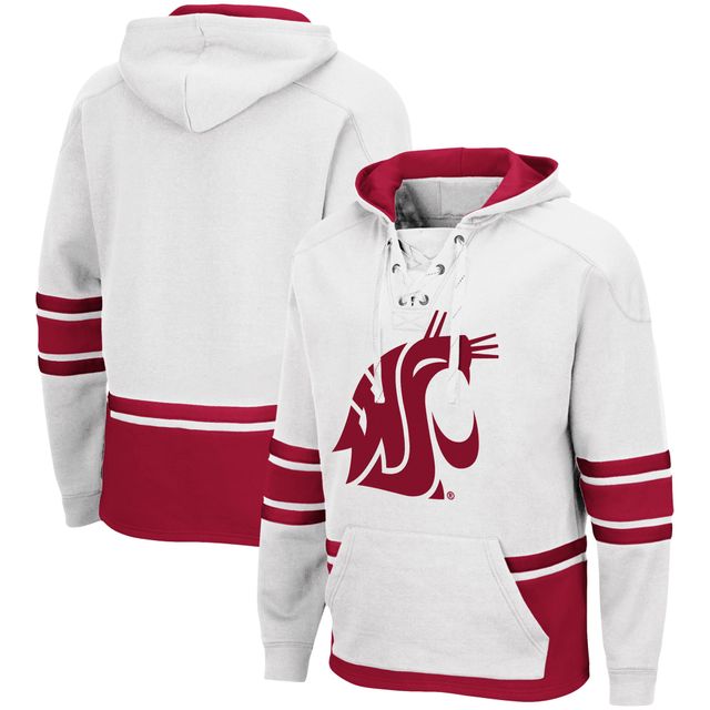 Colosseum White Washington State Cougars Lace Up 3.0 Pull à capuche pour hommes