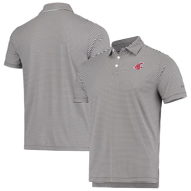 Columbia Golf pour homme Noir Washington State Cougars Club Invite Omni-Wick Polo