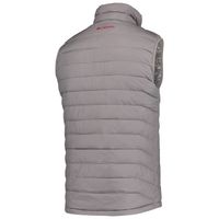 Men's Columbia Gray Washington State Cougars Powder Lite Omni-Heat Reflective Full-Zip Vest