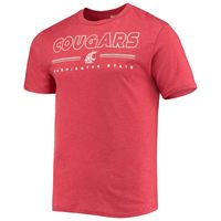 Men's Concepts Sport Heathered Charcoal/Crimson Washington State Cougars Meter T-Shirt & Pants Sleep Set