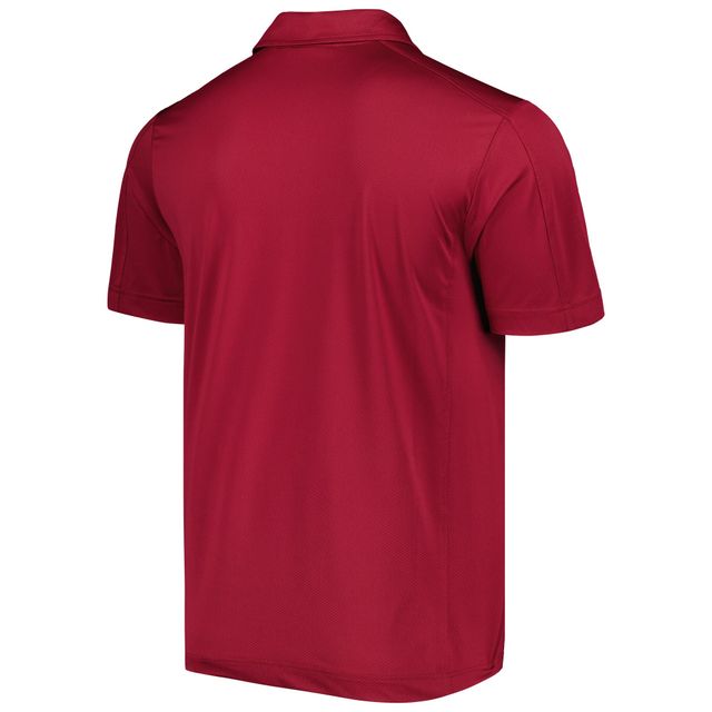 Cutter & Buck Crimson Washington State Cougars Prospect Polo stretch texturé DryTec pour homme