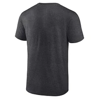 Men's Fanatics Heather Charcoal Washington State Cougars Campus T-Shirt