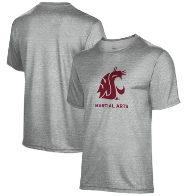 Washington State Cougars Martial Arts Name Drop T-Shirt - Gray