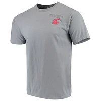 T-shirt gris pour homme Washington State Cougars Team Comfort Colours Campus Scenery