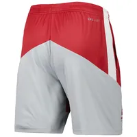 Short de joueur performance Nike Crimson/Gris Washington State Cougars pour Homme