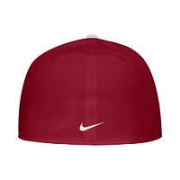 Men's Nike Crimson Washington State Cougars On-Field Baseball Performance Fitted Hat