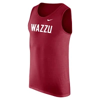 Men's Nike Crimson Washington State Cougars Tank Top