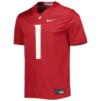 Maillot de football intouchable Nike #1 Crimson Washington State Cougars pour homme