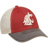 Men's Top of the World Crimson/Tan Washington State Cougars Offroad Trucker Hat