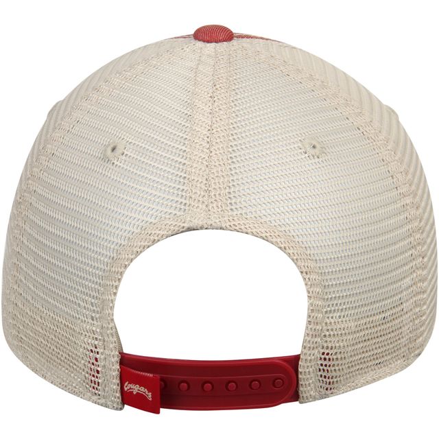 Casquette de camionneur tout-terrain Top of the World pour homme cramoisi/tan Washington State Cougars