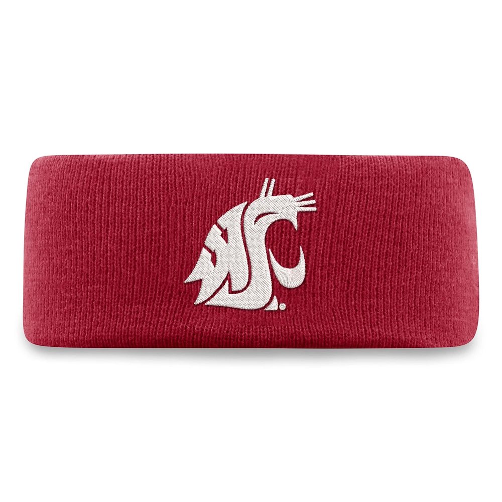 Men's Top of the World Crimson Washington State Cougars Knit Headband