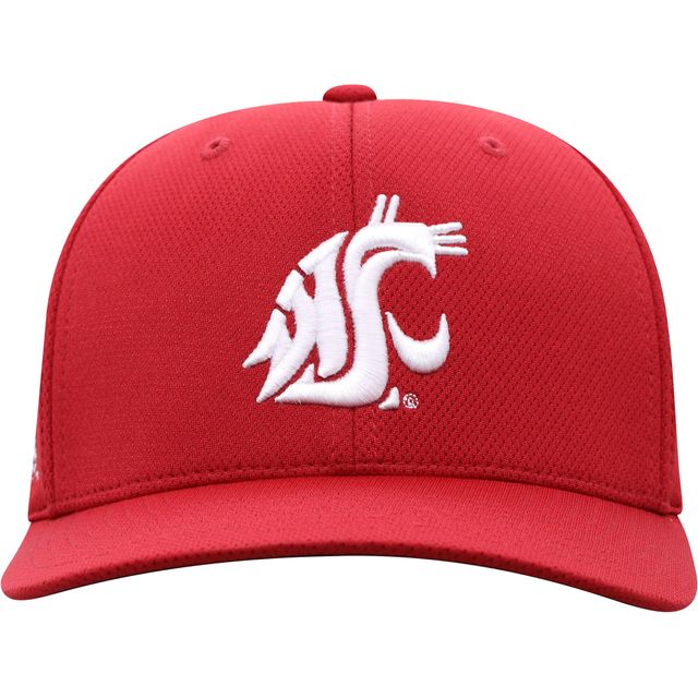 Top of the World pour homme Crimson Washington State Cougars Reflex Logo Flex Casquette