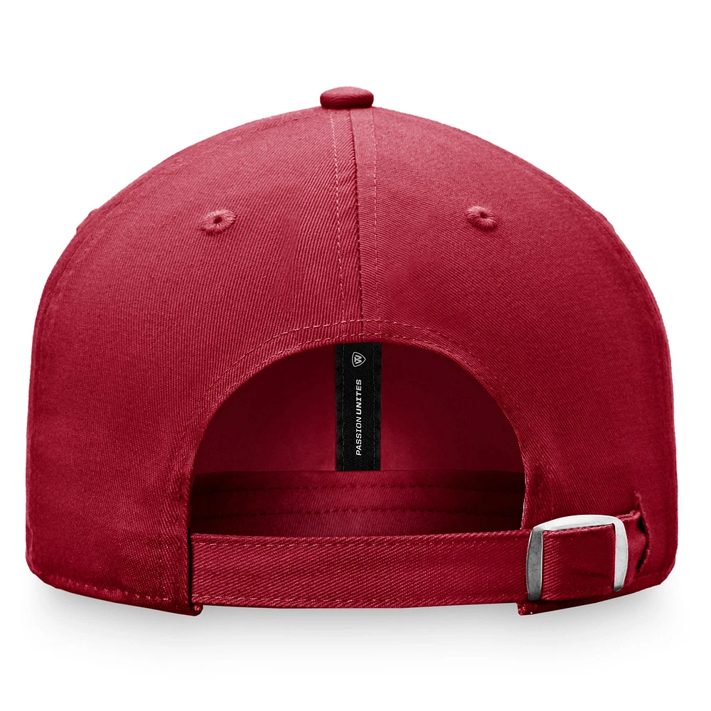 Top of the World Crimson Washington State Cougars Slice Casquette réglable pour homme