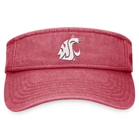 Top of the World Crimson Washington State Cougars Terry Visière réglable pour homme