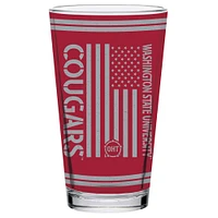 Washington State Cougars 16oz. OHT Military Appreciation Pint Glass