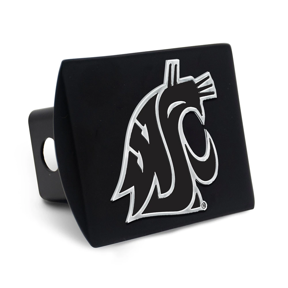 WinCraft Washington State Cougars Premium Metal Chrome Logo Hitch Cover