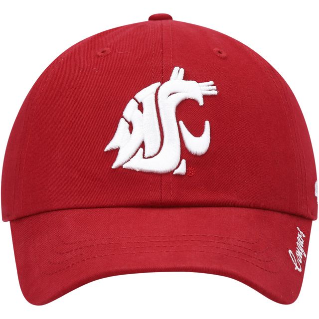 Casquette ajustable 47 Crimson Washington State Cougars Miata Clean Up pour femme