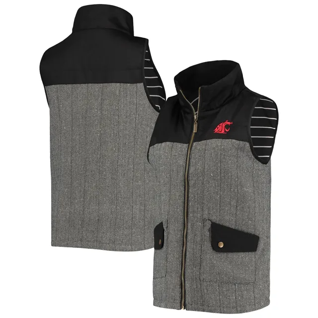 Men's NFL x Darius Rucker Collection by Fanatics Gray Miami Dolphins  Sherpa-Lined Full-Zip Vest