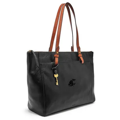 Washington State Cougars Fossil Women's Leather Rachel Tote