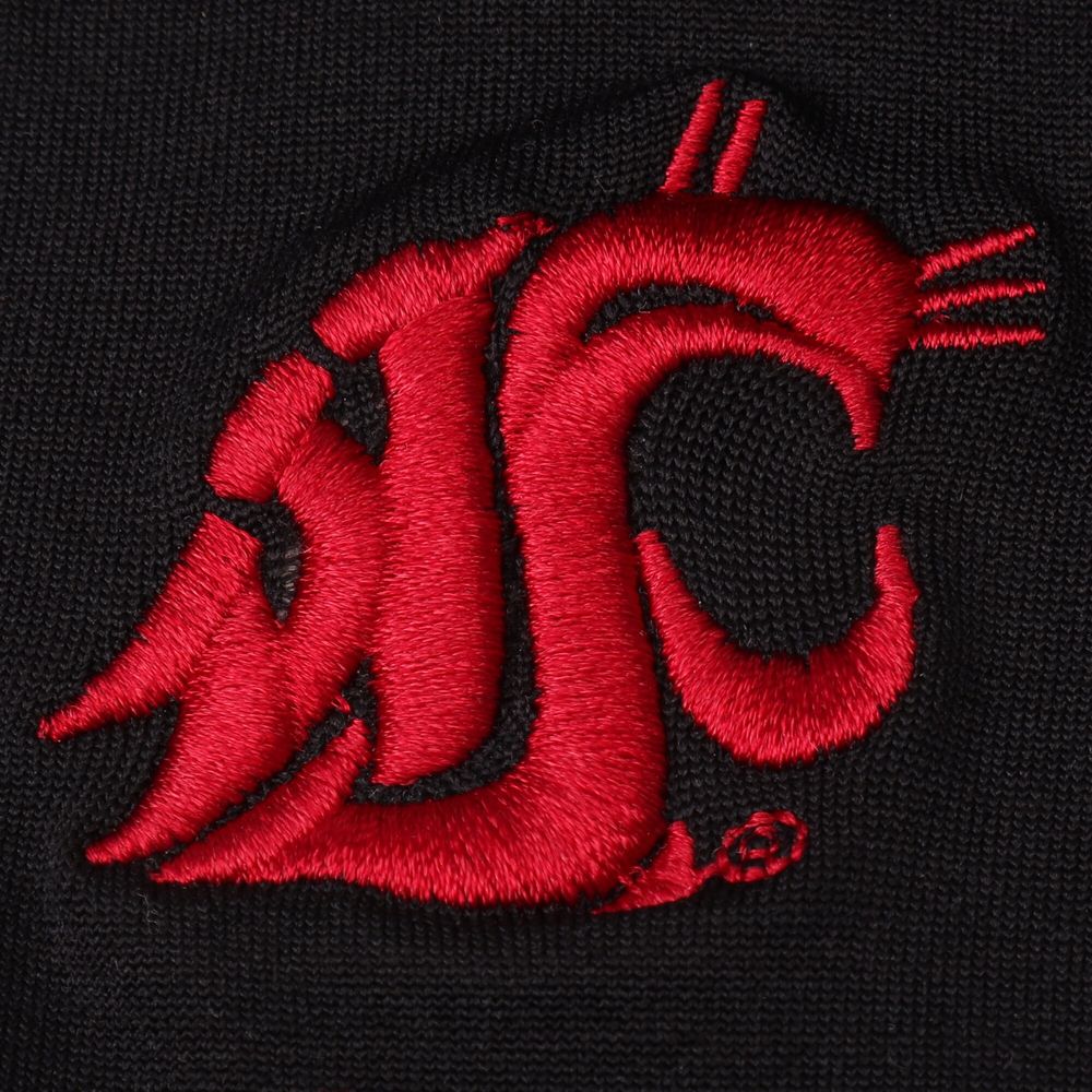 Women's ZooZatz Black Washington State Cougars Fleece Leggings