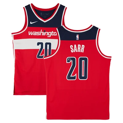 Alexandre Sarr Washington Wizards Autographed Nike Red Icon Edition Swingman Jersey 