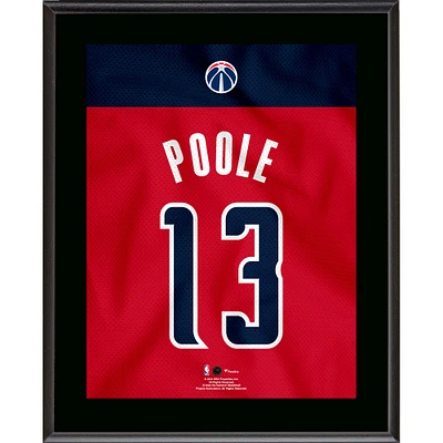Jordan Poole Washington Wizards 10.5" x 13" Jersey Number Sublimated Player Plaque