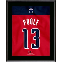 Jordan Poole Washington Wizards 10.5" x 13" Jersey Number Sublimated Player Plaque