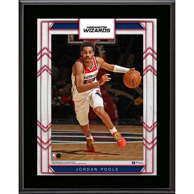 Jordan Poole Washington Wizards 10.5" x 13" Sublimated Player Plaque