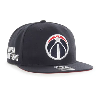 Washington Wizards '47 Sure Shot Captain Snapback Hat - Navy