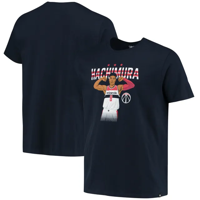 Nike Men's Rui Hachimura White Washington Wizards Name and Number Alternate  Logo Performance T-shirt