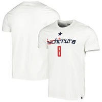 T-shirt blanc avec nom et numéro des Washington Wizards '47 Rui Hachimura pour homme