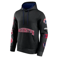 Sweat à capuche noir Washington Wizards Home Court Fanatics pour hommes