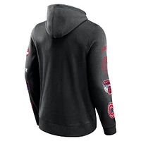 Men's Fanatics Black Washington Wizards Home Court Pullover Hoodie