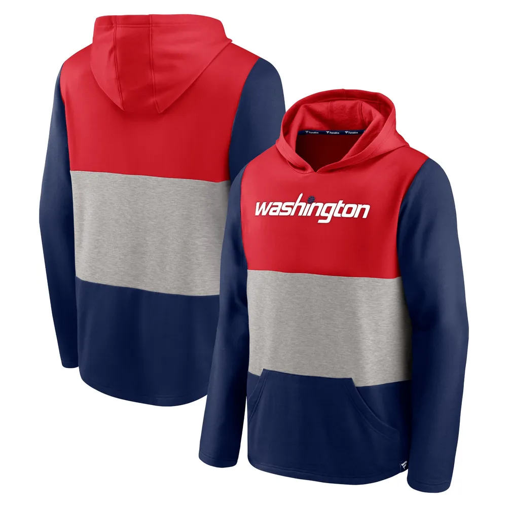 Nike Men's Washington Wizards Red Logo Hoodie, Small