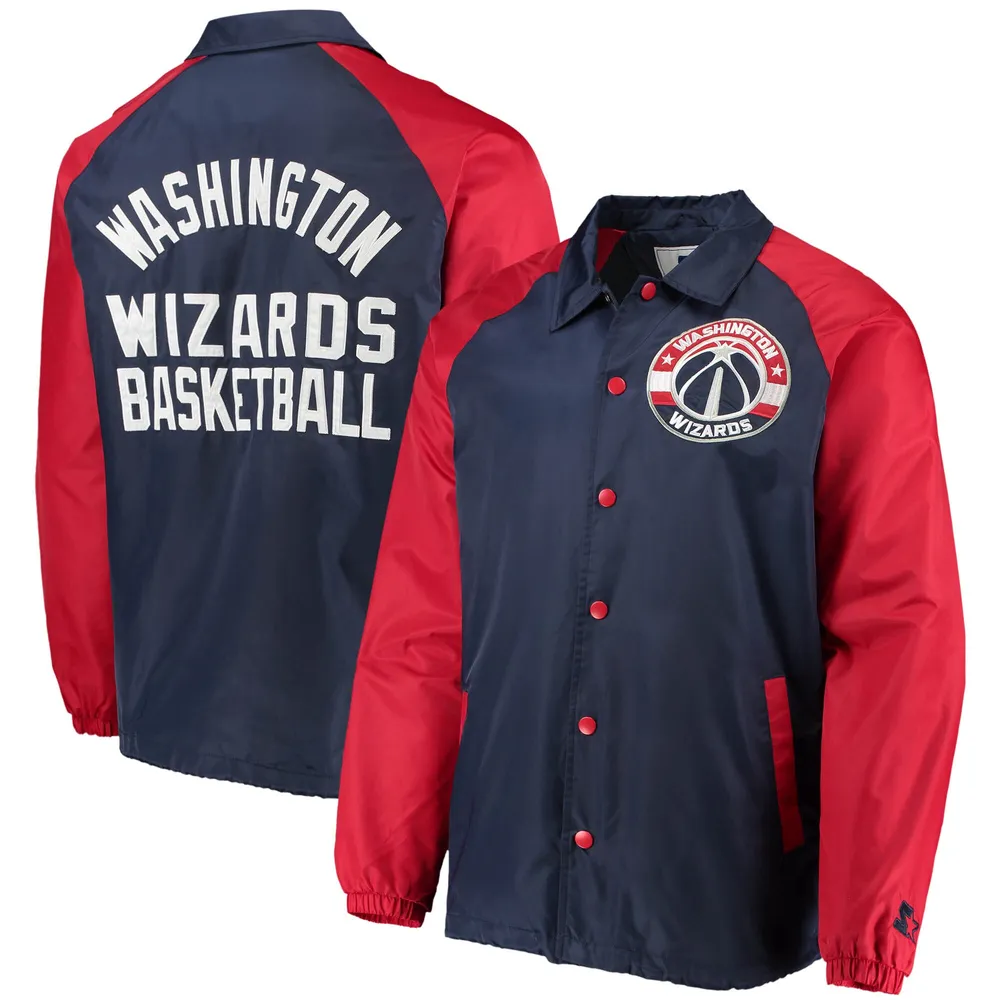 Washington Wizards NBA Men's G-III Snap Up Varsity Jacket