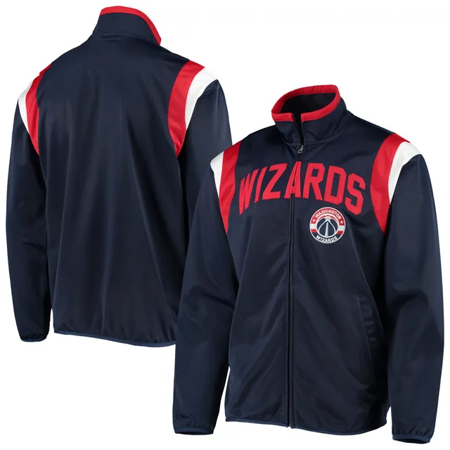 Houston Rockets G-III Sports by Carl Banks Zone Blitz Tricot Full-Zip Track  Jacket - Red/White
