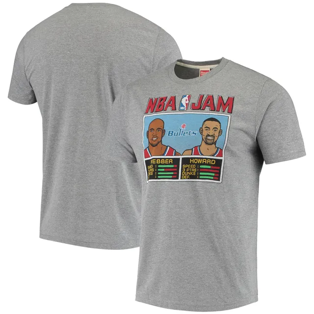 Men's Mitchell & Ness Chris Mullin Black Golden State Warriors Player Name & Number T-Shirt