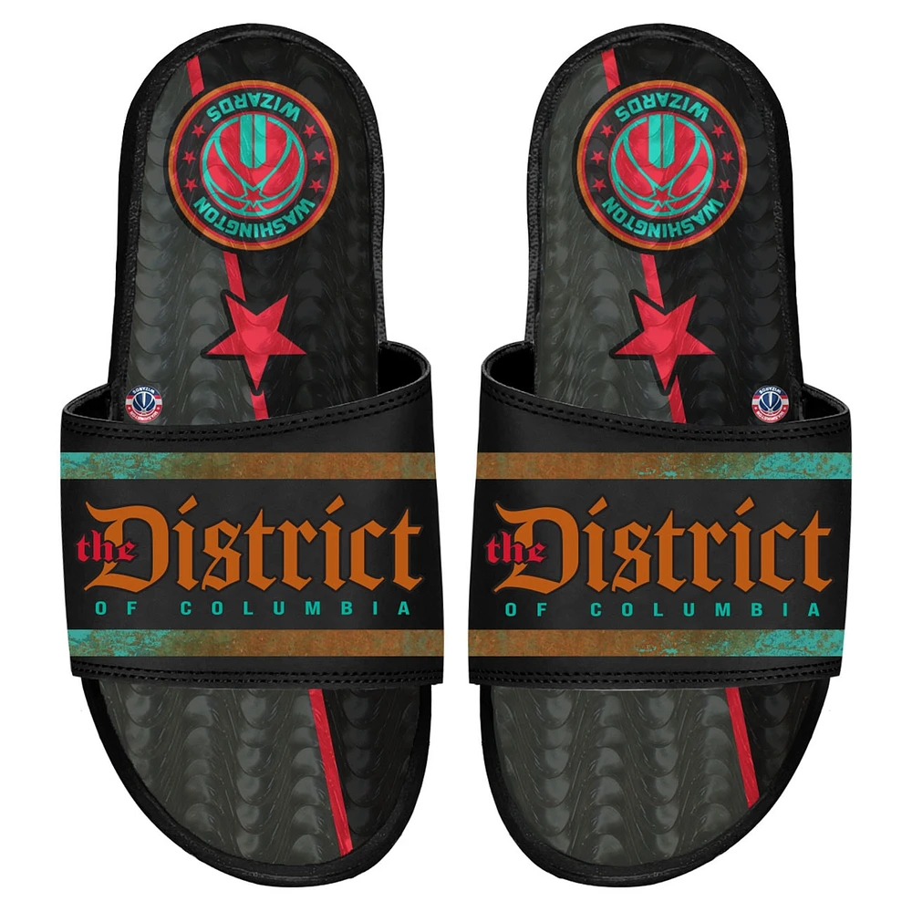 Men's ISlide Washington Wizards / City Edition Gel Slide Sandals