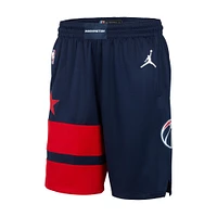 Men's Jordan Brand Navy Washington Wizards 2024/25 Statement Edition Swingman Performance Shorts