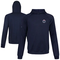 Men's Levelwear Navy Washington Wizards Challenger Pullover Hoodie