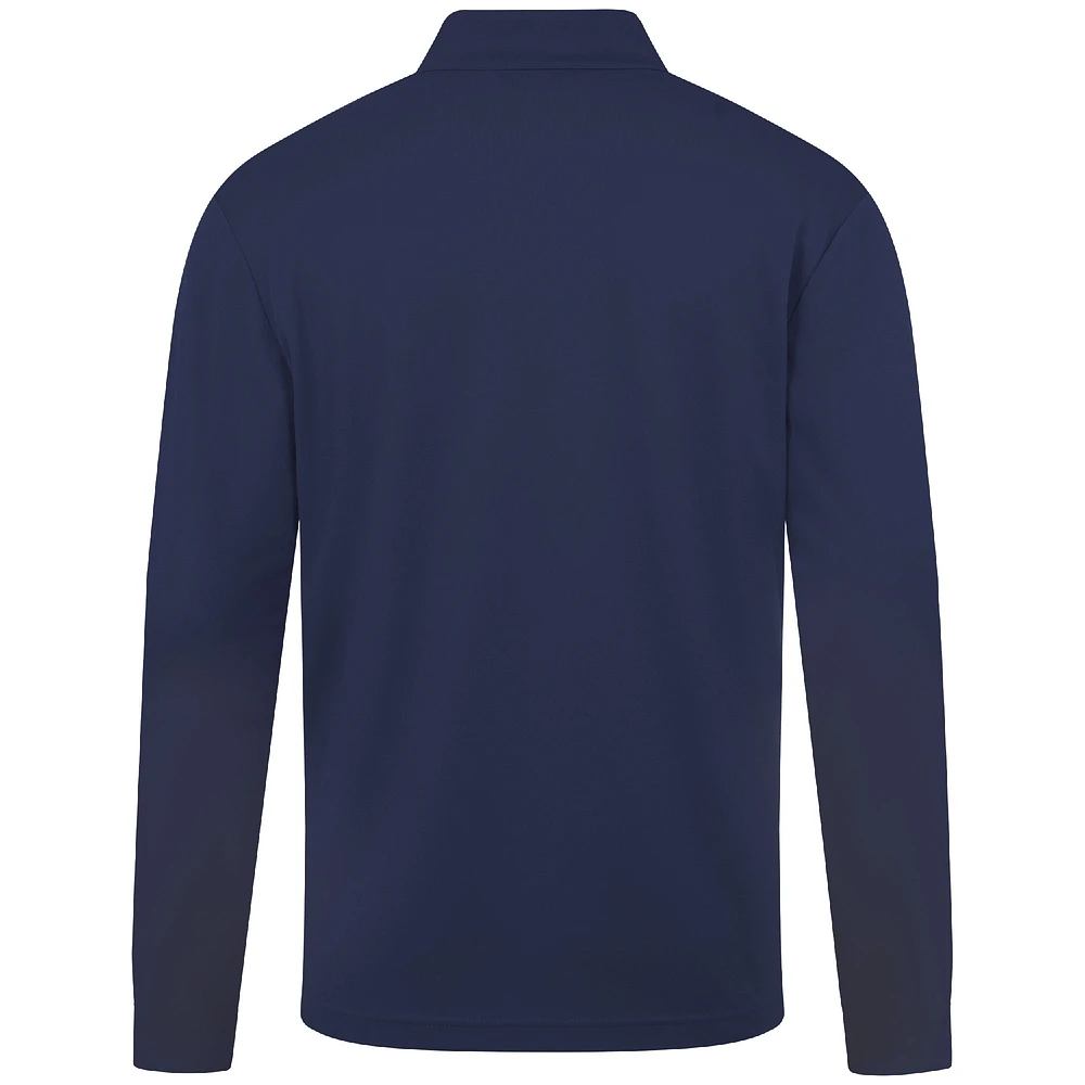 Men's Levelwear Navy Washington Wizards Heron Quarter-Zip Top