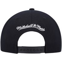 Men's Mitchell & Ness Black Washington Wizards Hardwood Classics Script 2.0 Snapback Hat