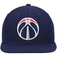 Men's Mitchell & Ness Navy Washington Wizards Ground 2.0 Snapback Hat