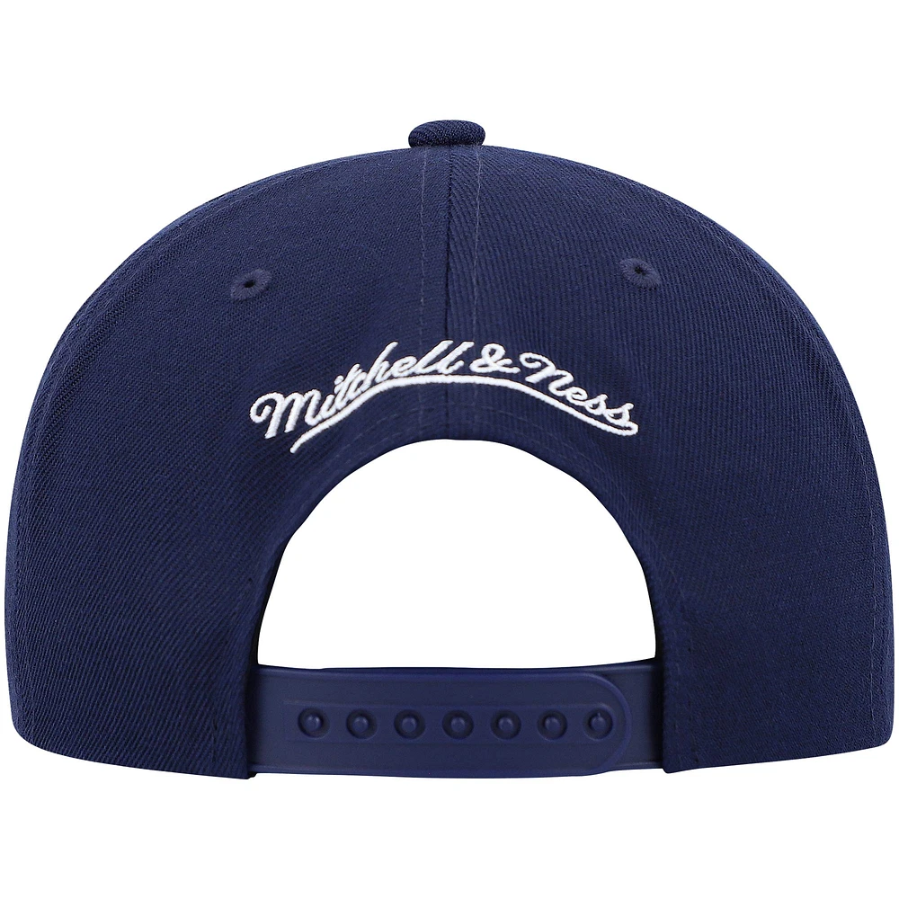 Casquette Snapback Mitchell & Ness Washington Wizards Ground 2.0 pour hommes