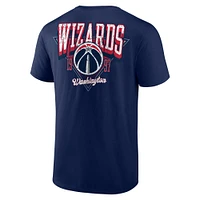 T-shirt bleu marine pour homme Washington Wizards Never Over